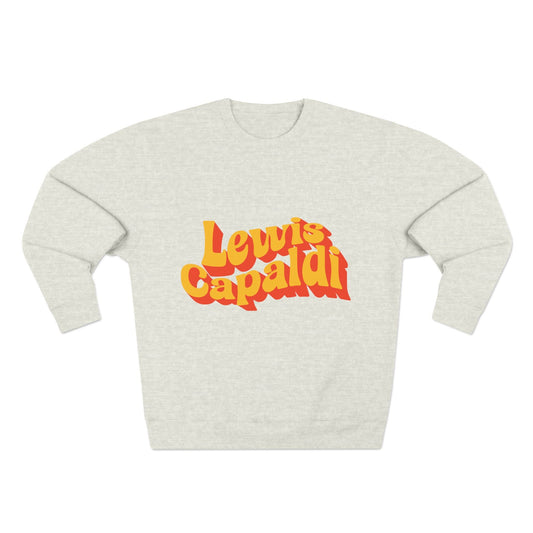 Lewis Capaldi Unisex Crewneck Sweatshirt - Writing