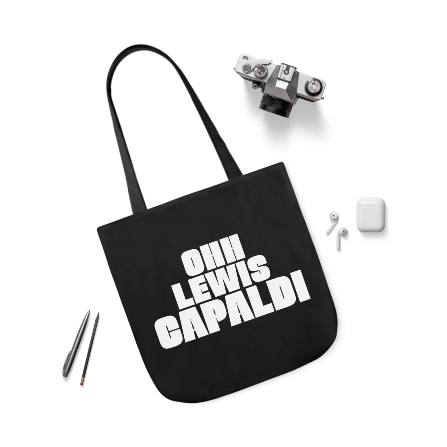 Lewis Capaldi Canvas Tote Bag - Ohh Lewis Capaldi