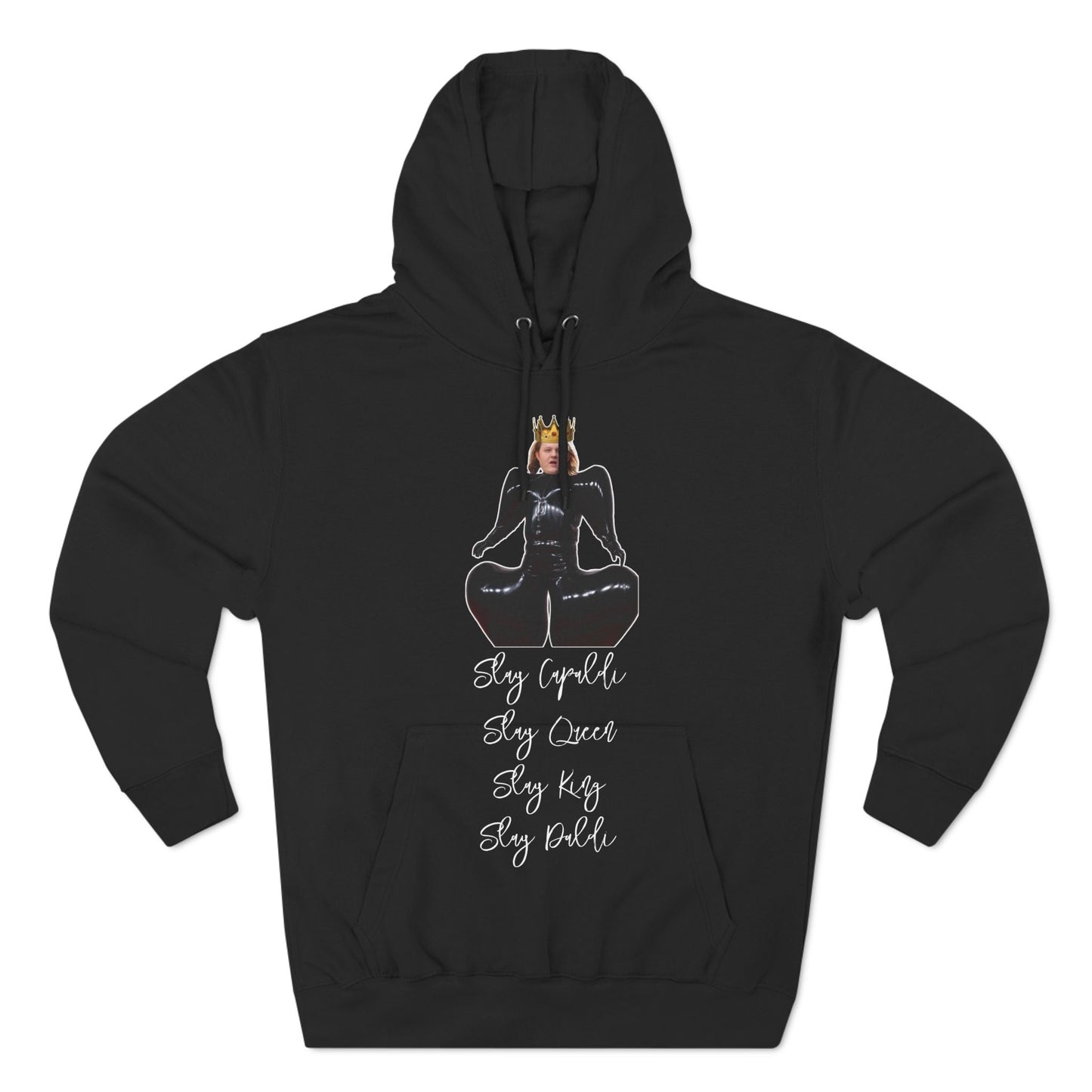 Lewis Capaldi Three-Panel Fleece Hoodie - Slay Capaldi