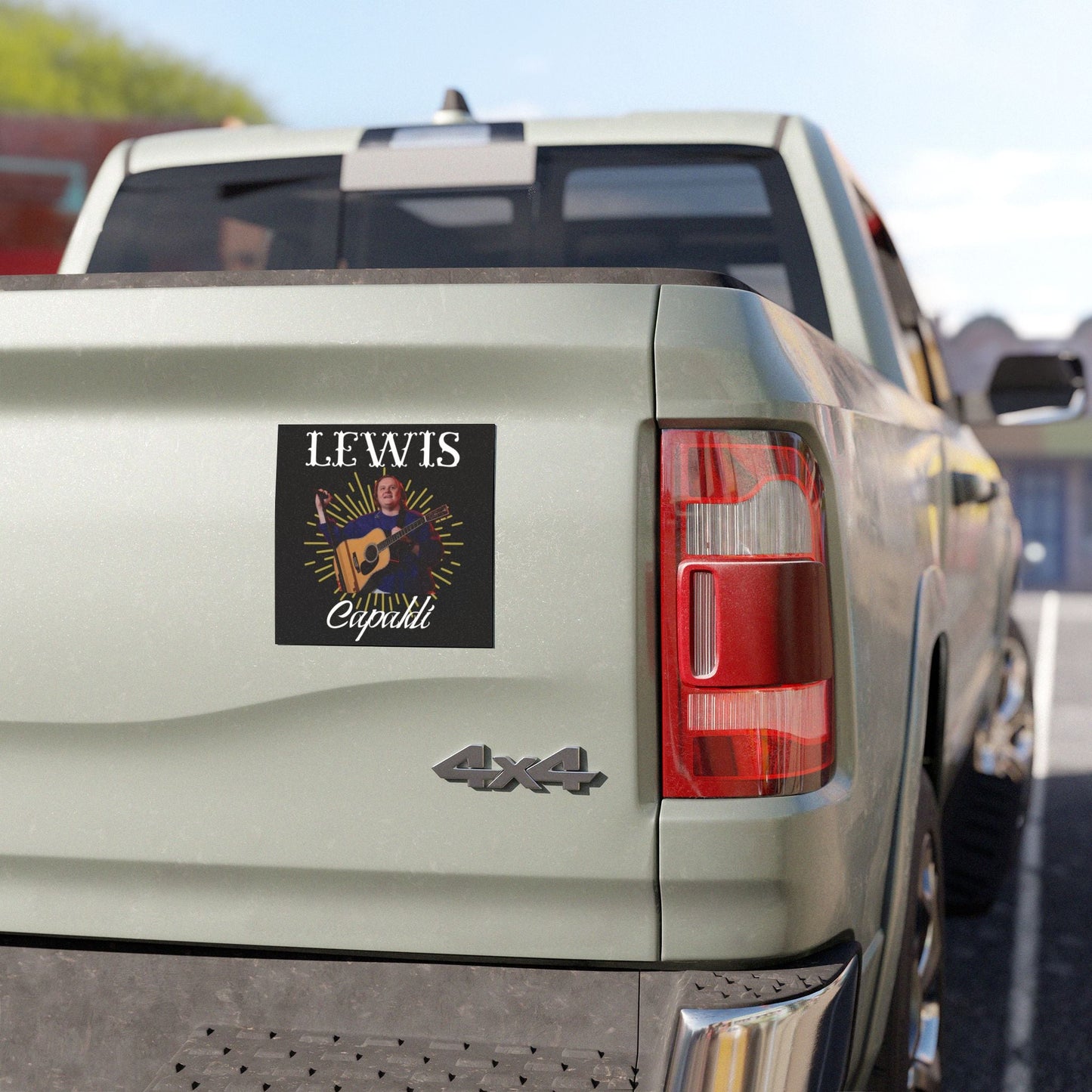 Lewis Capaldi Car Magnet - Graphic