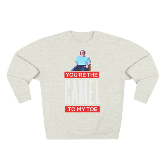 Lewis Capaldi Unisex Crewneck Sweatshirt - You are the camel to my toe