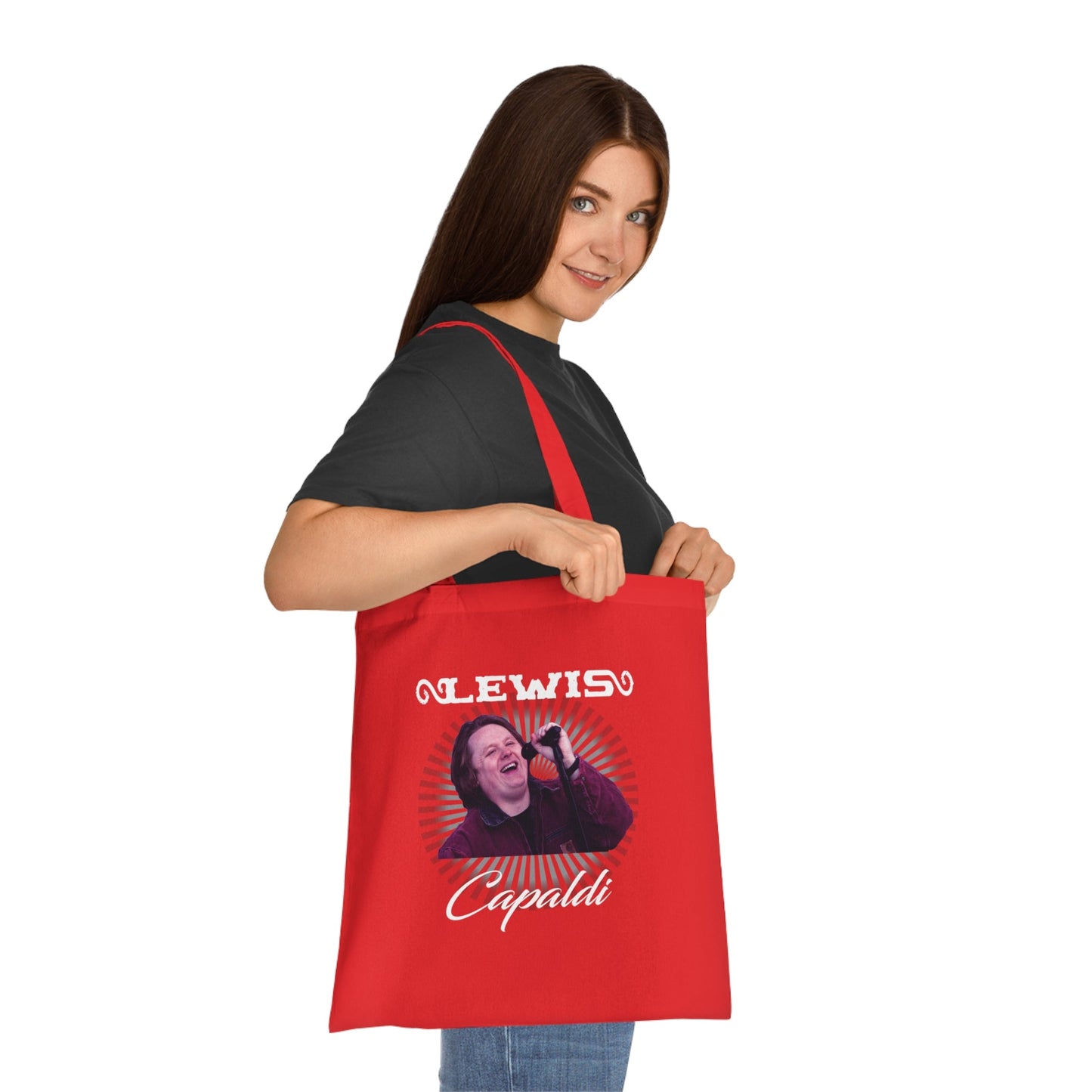 Lewis Capaldi Cotton Tote Bag - Graphic