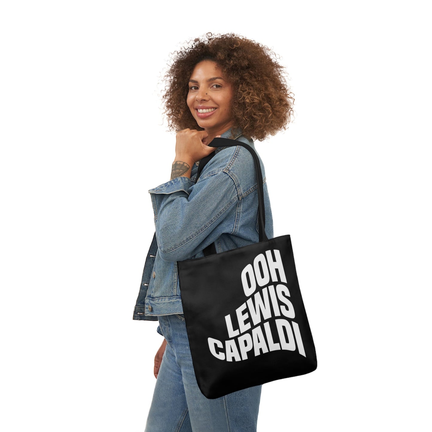 Lewis Capaldi Canvas Tote Bag - Ooh Lewis Capaldi