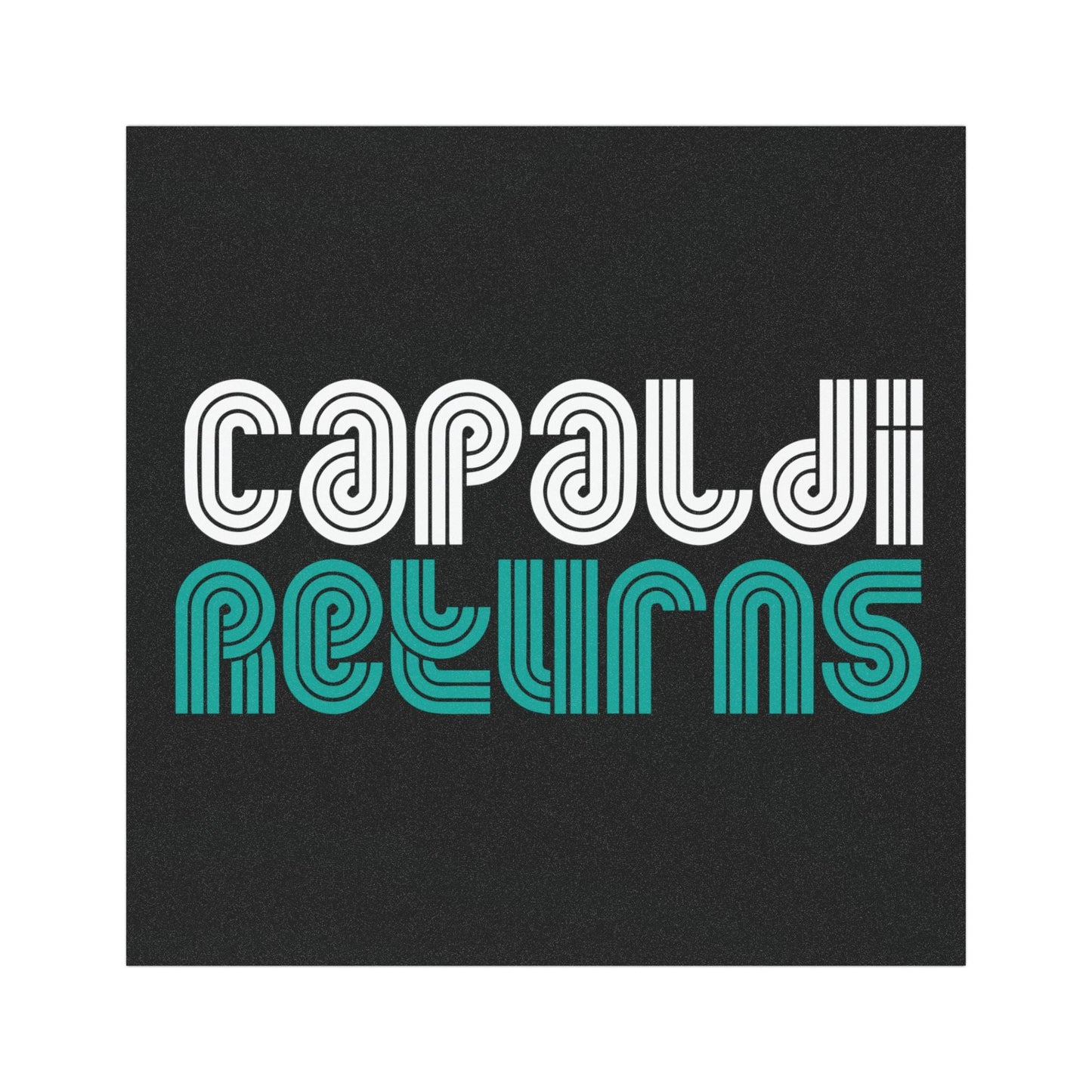 Lewis Capaldi Car Magnets - Capaldi Returns