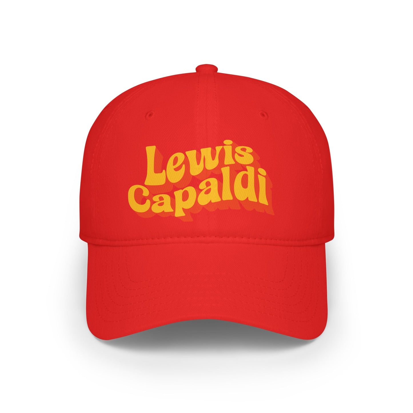 Lewis Capaldi Low Profile Baseball Hat - Writing