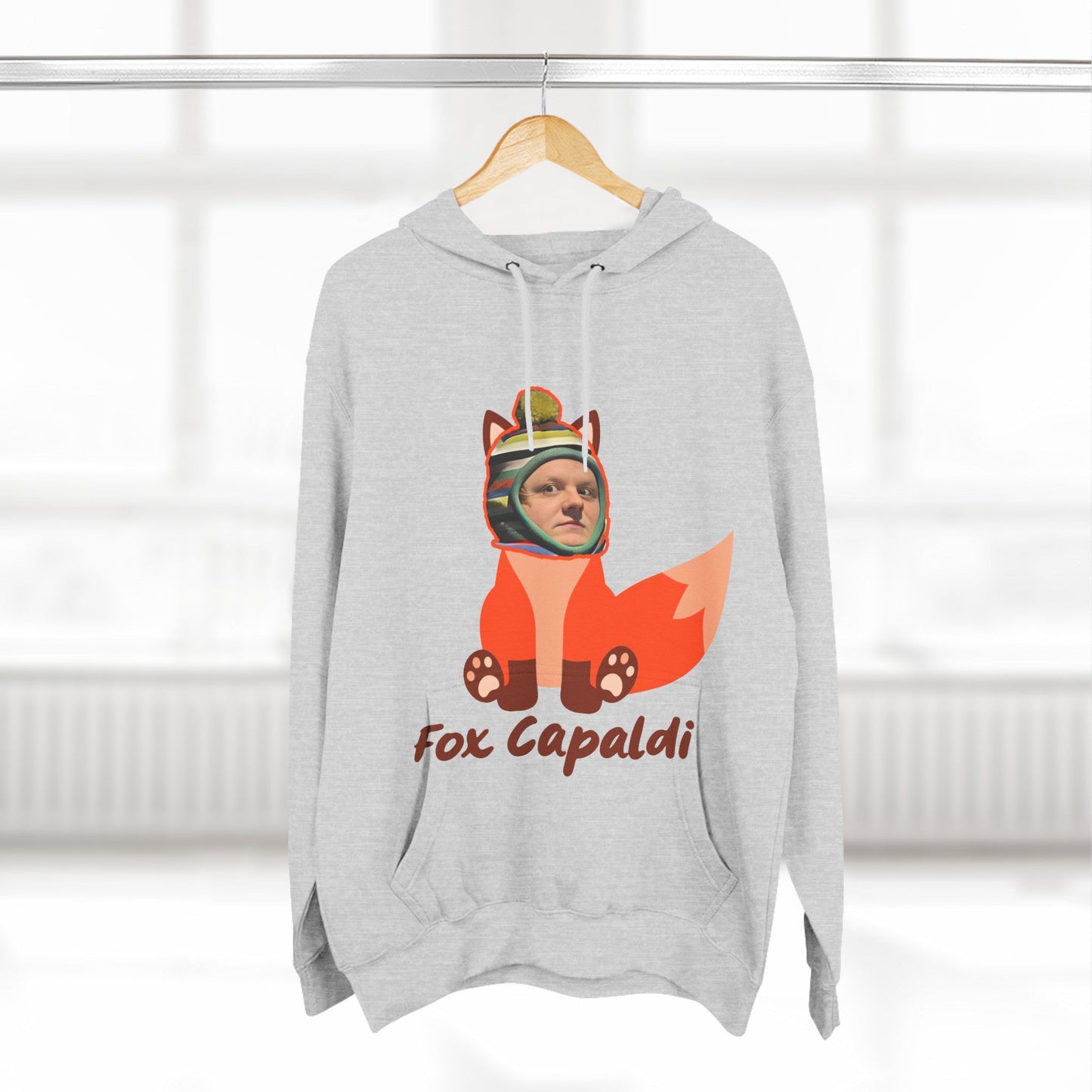 Lewis Capaldi Three-Panel Fleece Hoodie - Fox Capaldi