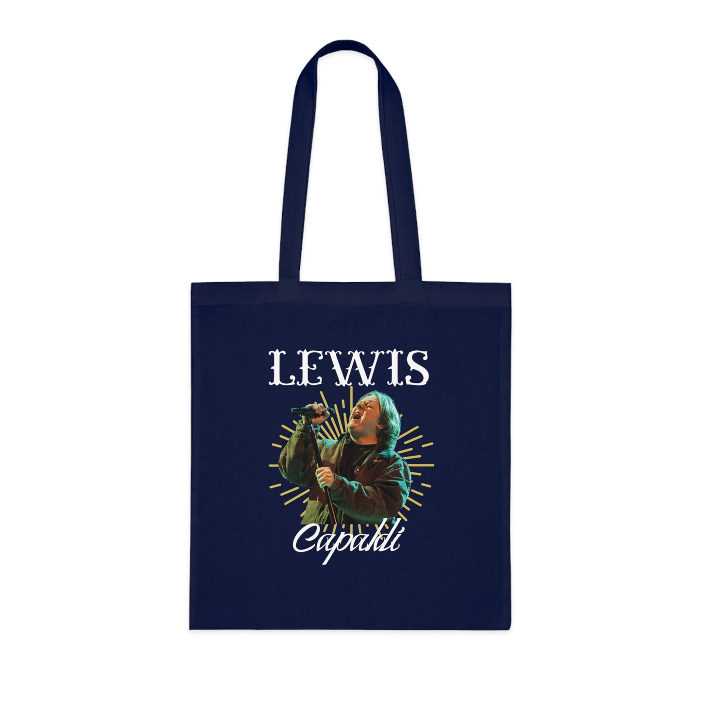 Lewis Capaldi Cotton Tote Bag - Graphic