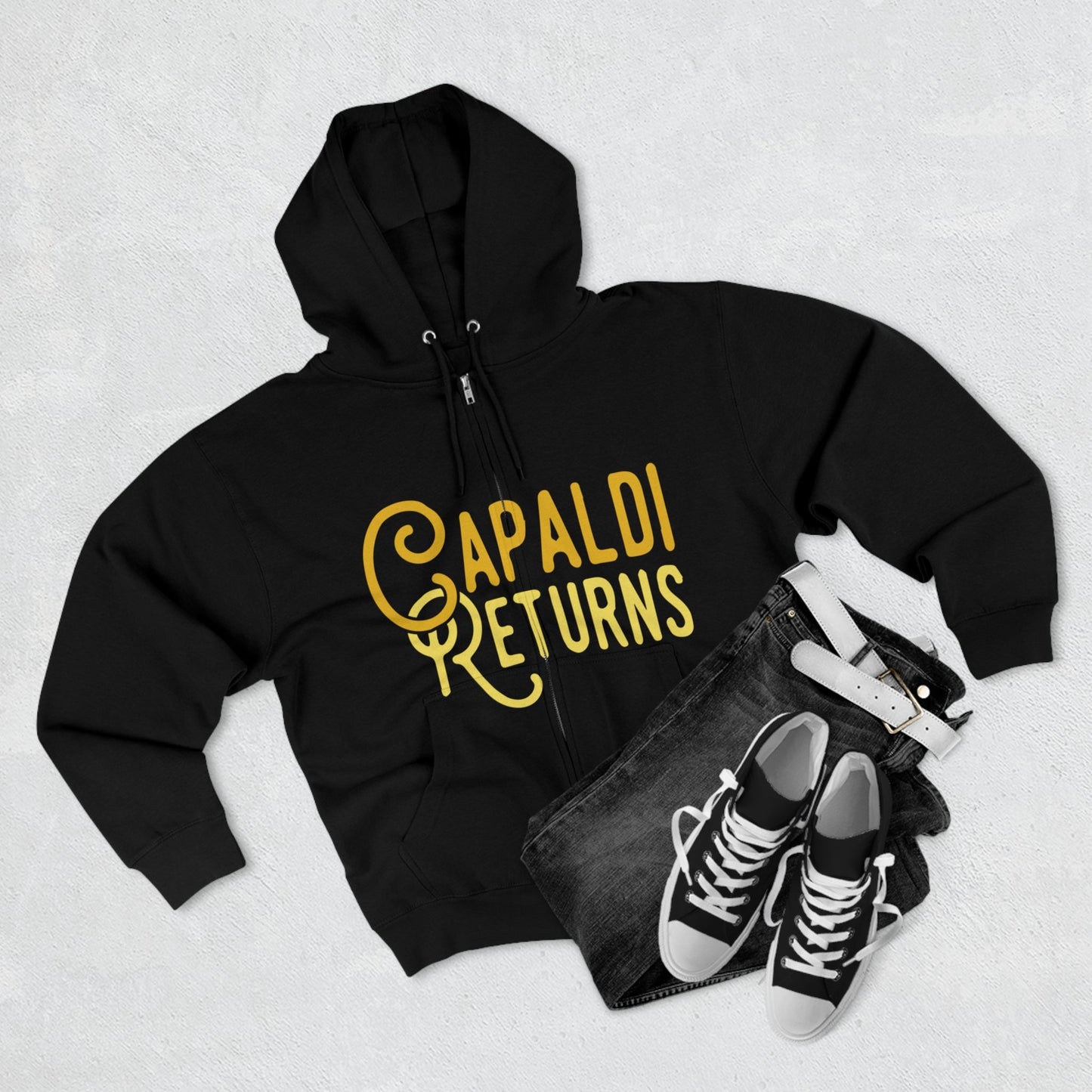 Lewis Capaldi Unisex Zip Hoodie - Capaldi Returns