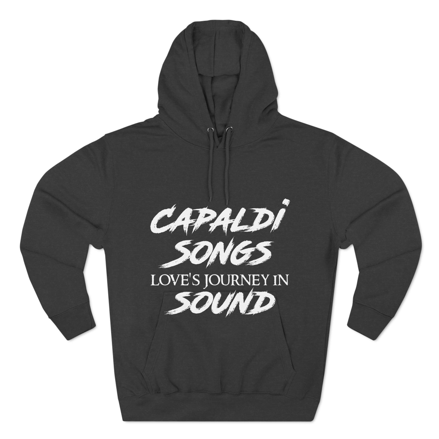 Lewis Capaldi Three-Panel Fleece Hoodie - Capaldi Songs