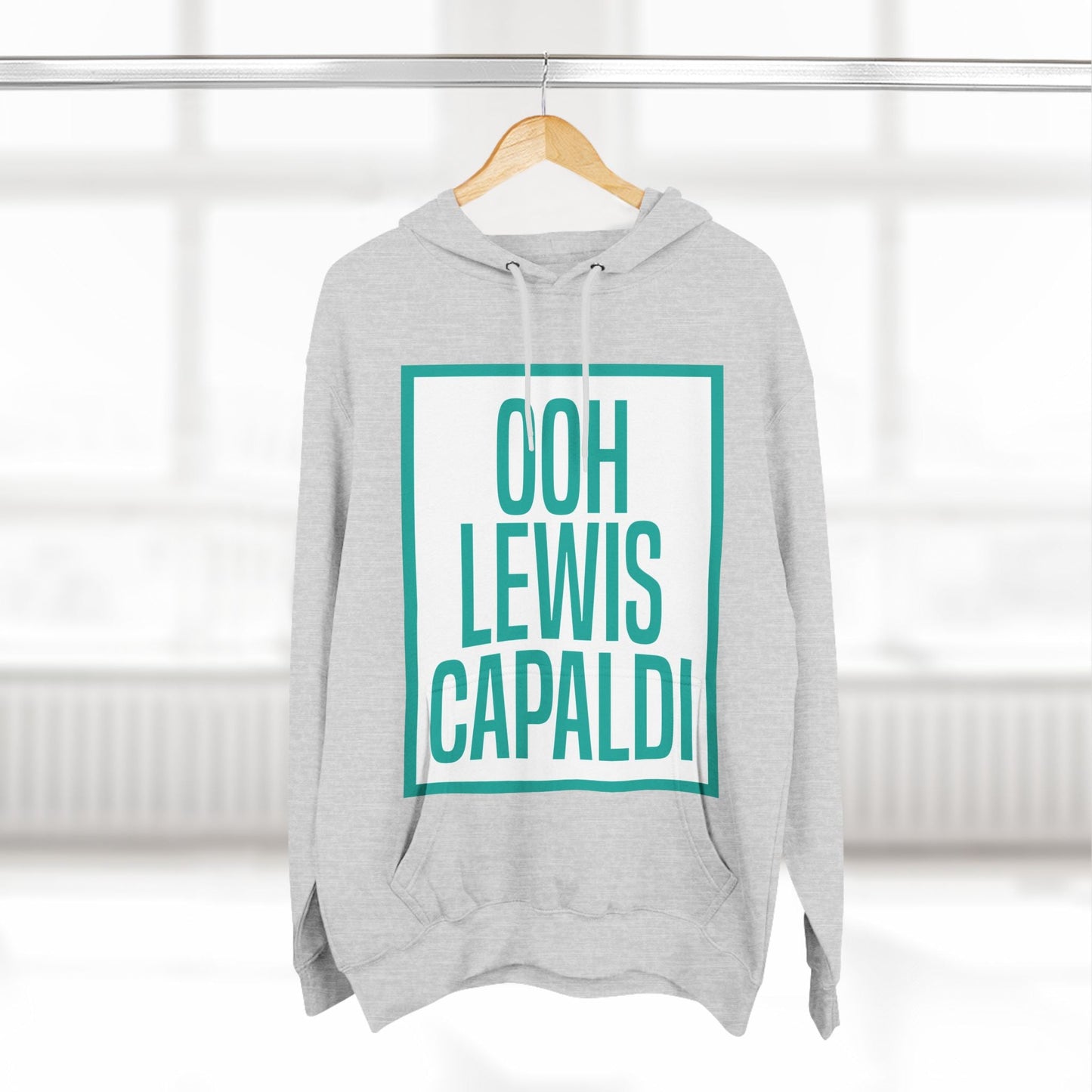 Lewis Capaldi Three-Panel Fleece Hoodie - Ooh Lewis Capaldi