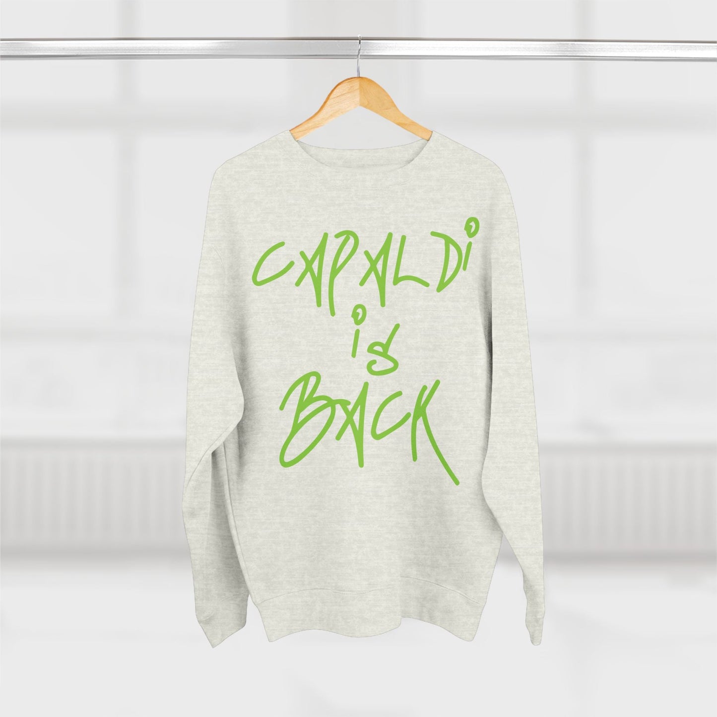 Lewis Capaldi Unisex Crewneck Sweatshirt - Capaldi Is Back