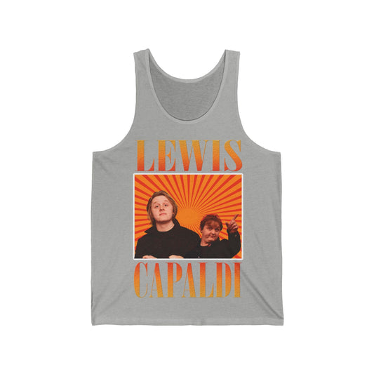 Lewis Capaldi Unisex Jersey Tank Top - Graphic