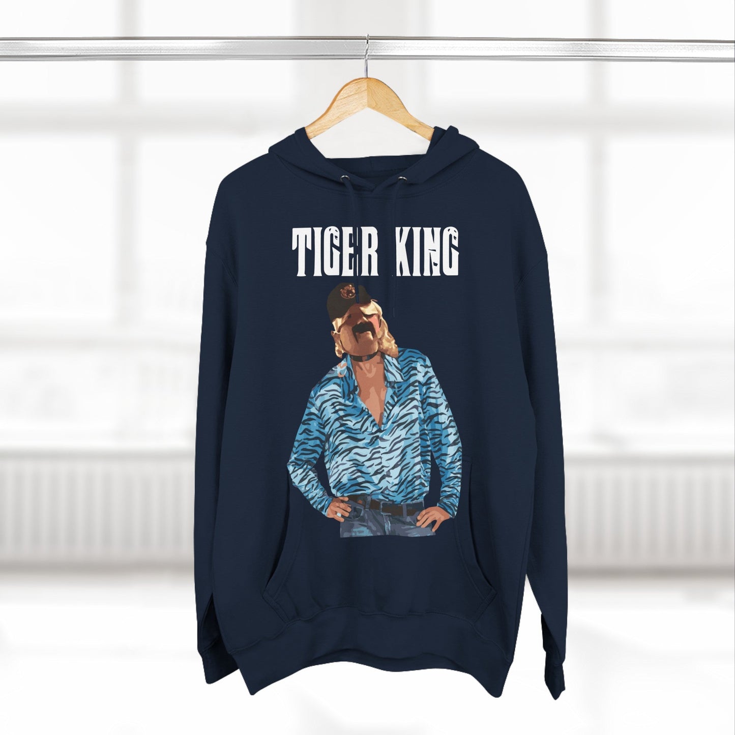 Lewis Capaldi Three-Panel Fleece Hoodie - Tiger King