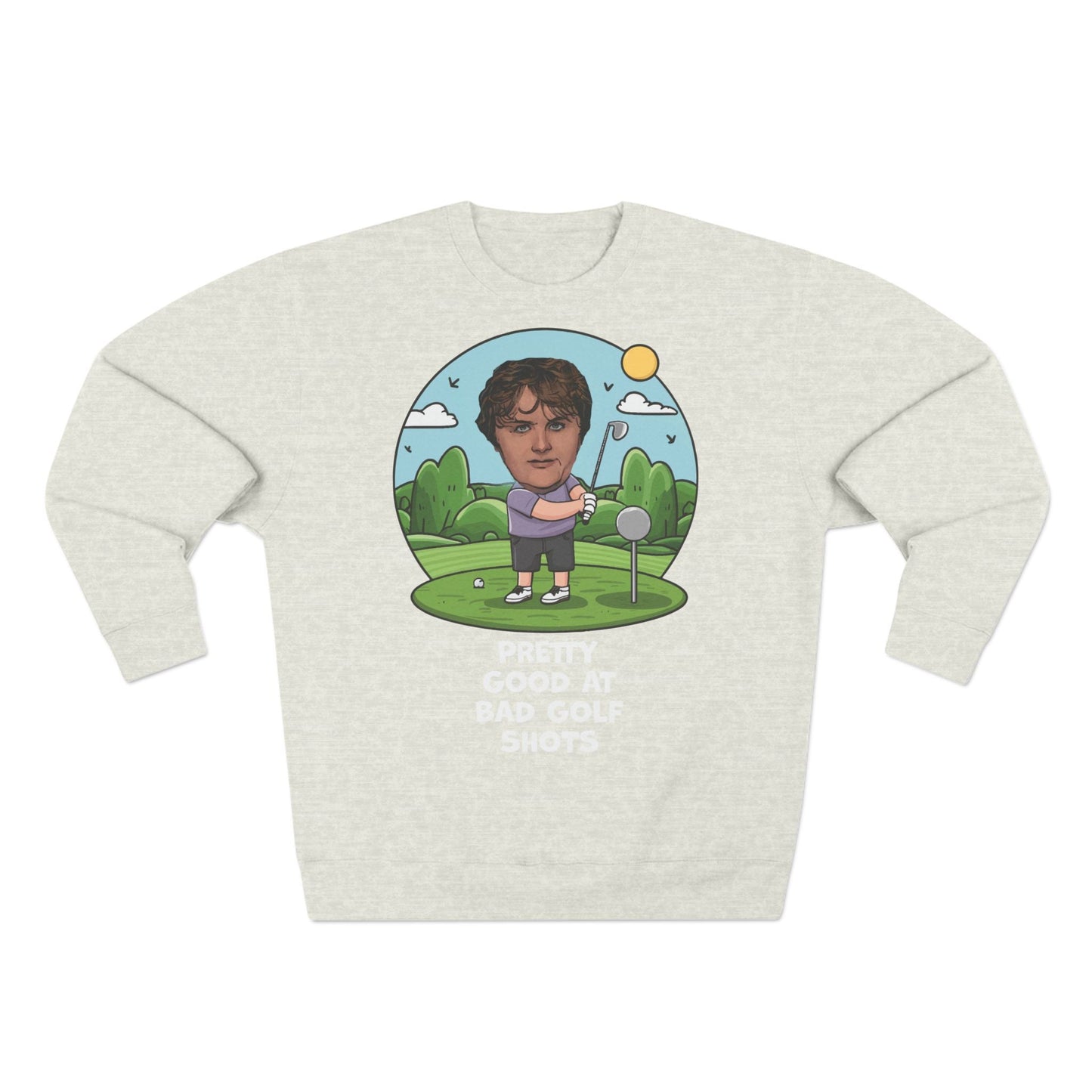 Lewis Capaldi Unisex Crewneck Sweatshirt - Golfing