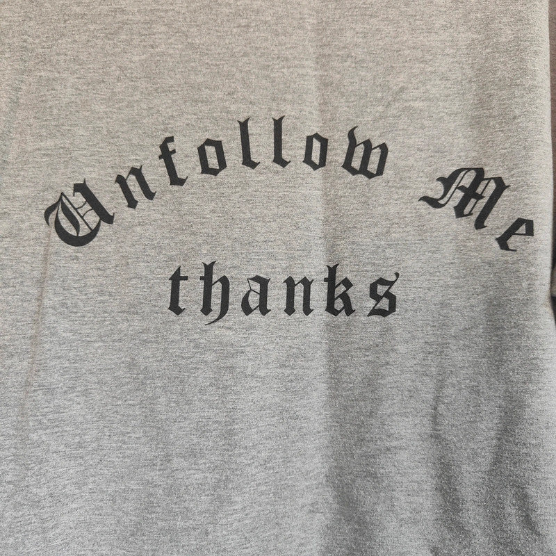Bershka Size S Grey Slogan Sweatshirt Dress Black Tulle Hem Mini Dress