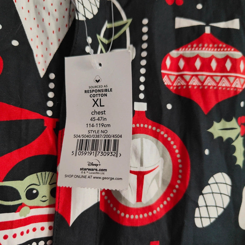 Star Wars The Mandalorian Christmas Shirt Size Xl Grogu Baby Yoda Bauble