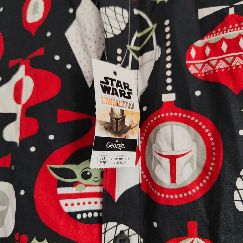 Star Wars The Mandalorian Christmas Shirt Size Xl Grogu Baby Yoda Bauble