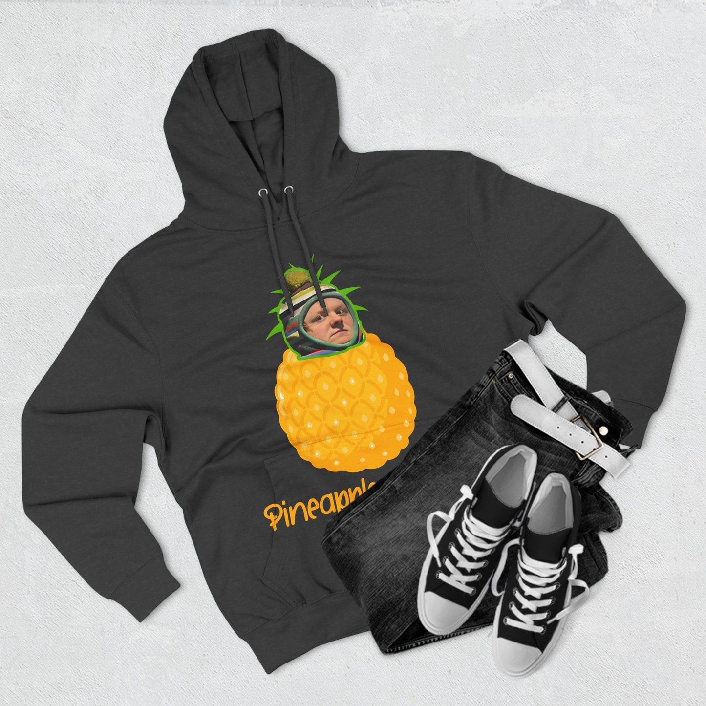 Lewis Capaldi Three-Panel Fleece Hoodie - Pineapple Capaldi