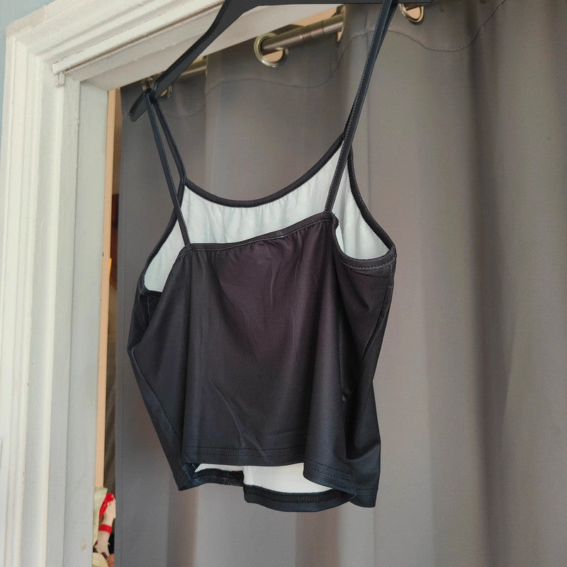 Y2K Winged Heart Graphic Cami Top | Grunge Fairycore Alt XL