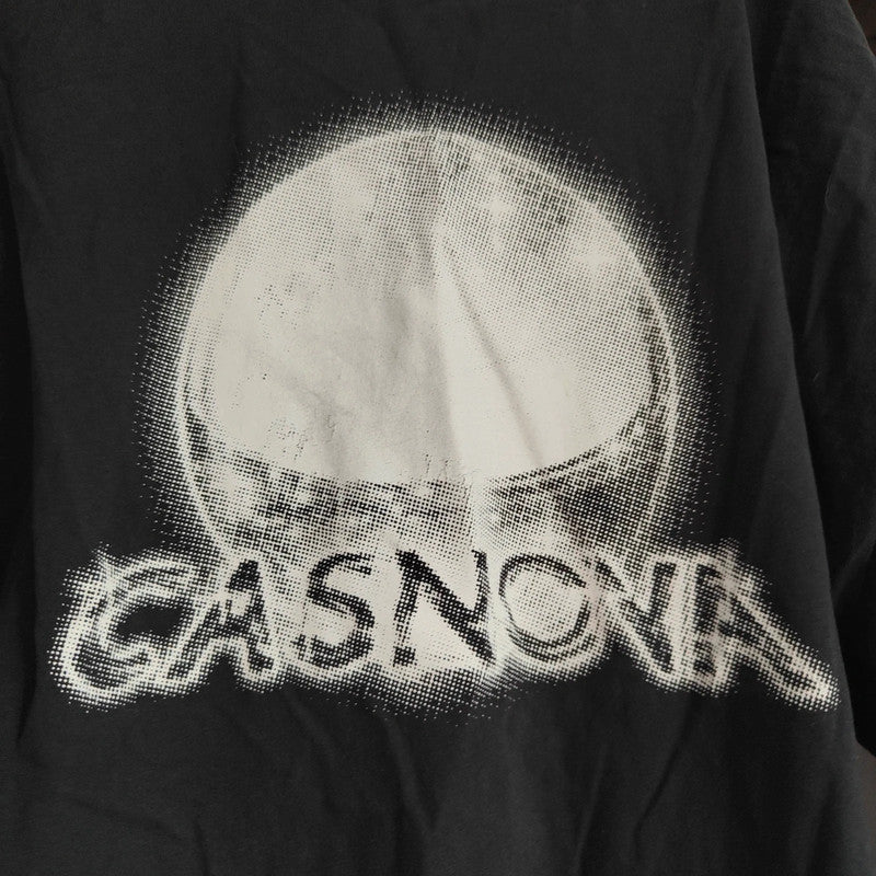 Faded Black Graphic T-Shirt - AS Colour XL Heavyweight Goth Oversized