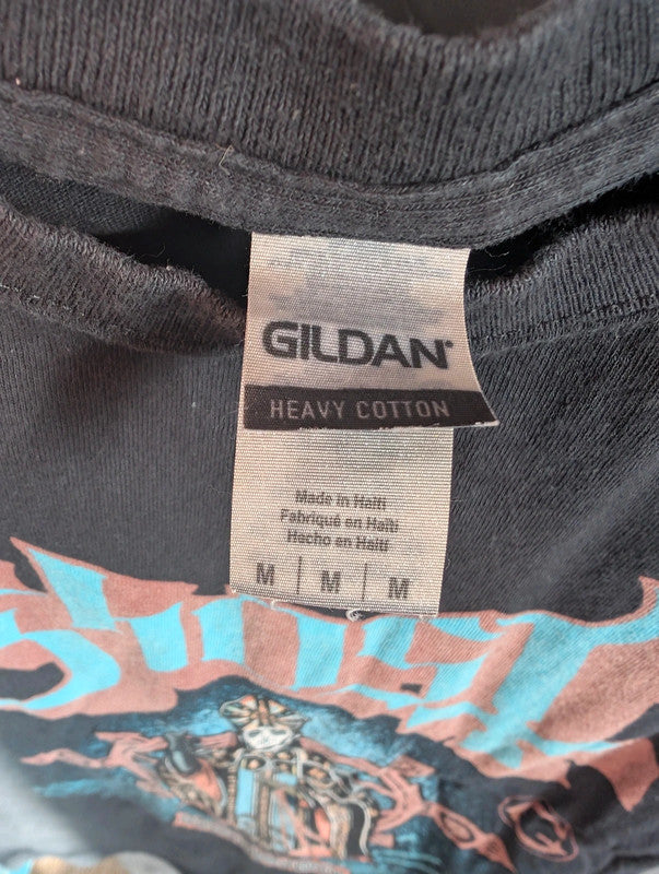 Ghost Habemus Papam Black Graphic Band T-Shirt Medium