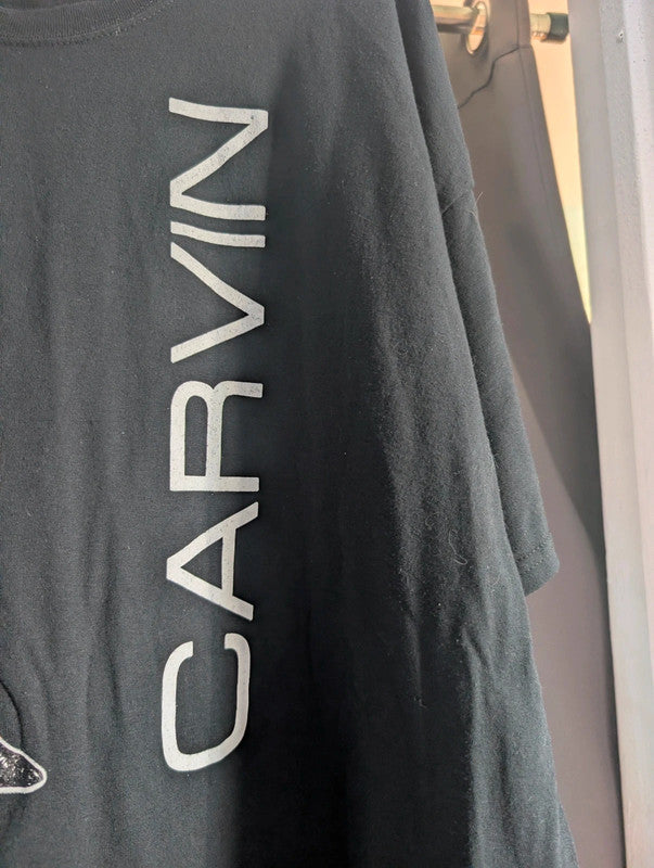 Carvin Jones World Tour 2021-2022 Black Graphic T-Shirt Extra Large