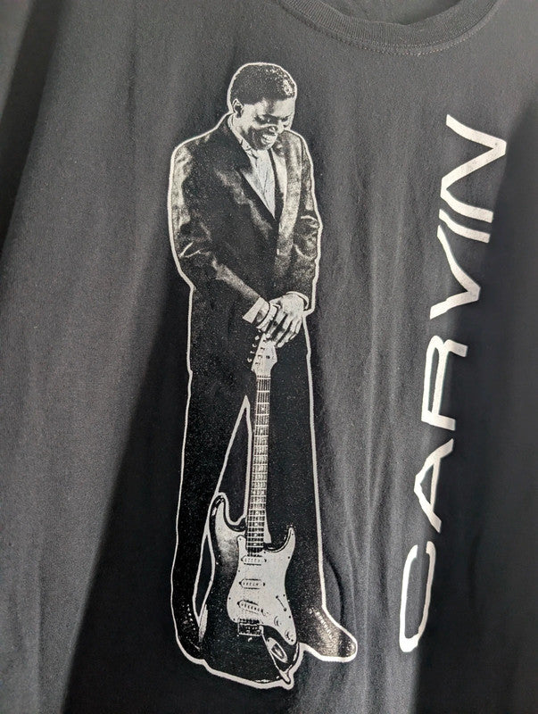 Carvin Jones World Tour 2021-2022 Black Graphic T-Shirt Extra Large