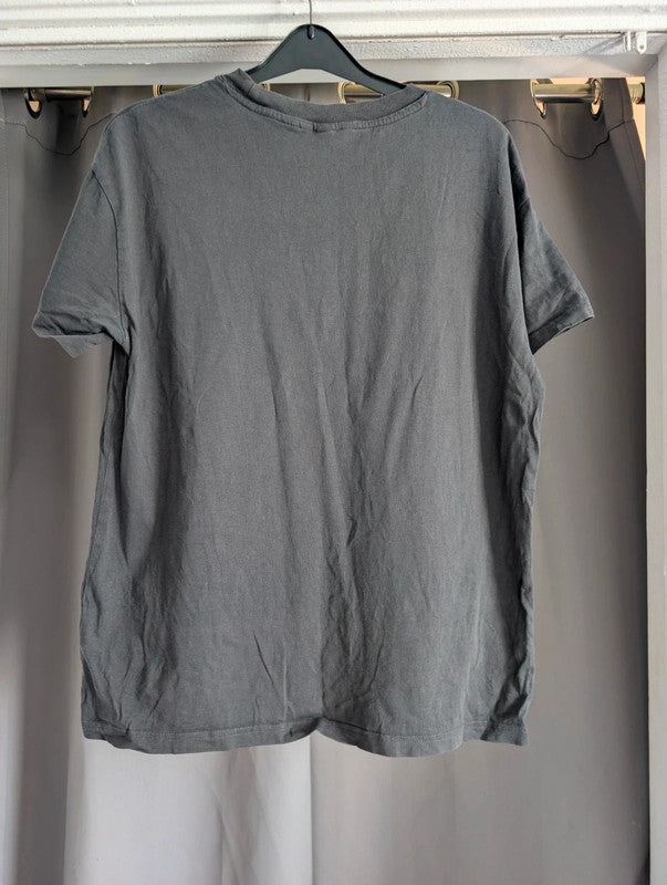 Ac/Dc Live World Tour 79 Grey Graphic Band T-Shirt Size S H&amp;M