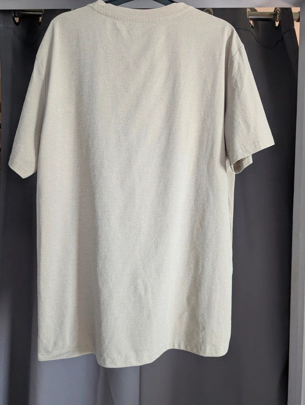 U2 Iconic Band Graphic T-Shirt Size XXL Beige Polyester