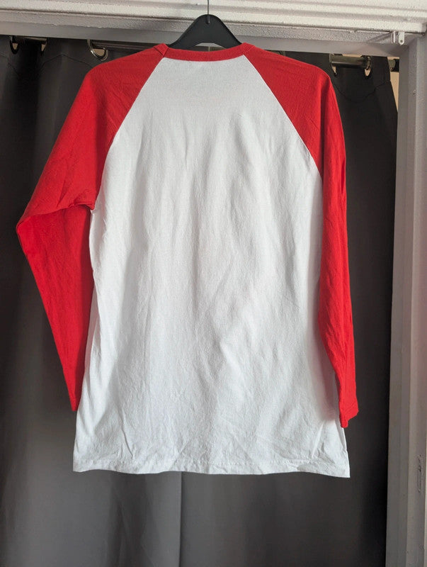 5 Seconds Of Summer Derping Since 2011 Baseball Graphic T-Shirt Size M Red