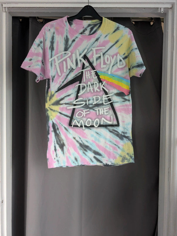 Pink Floyd Tie Dye Graphic T Shirt Small