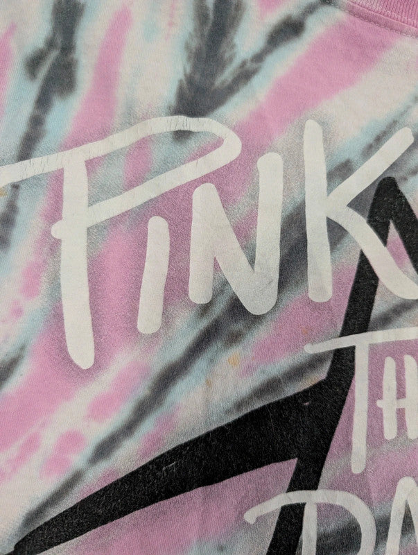 Pink Floyd Tie Dye Graphic T Shirt Small