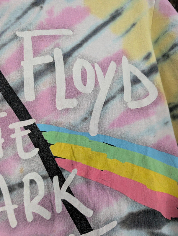 Pink Floyd Tie Dye Graphic T Shirt Small