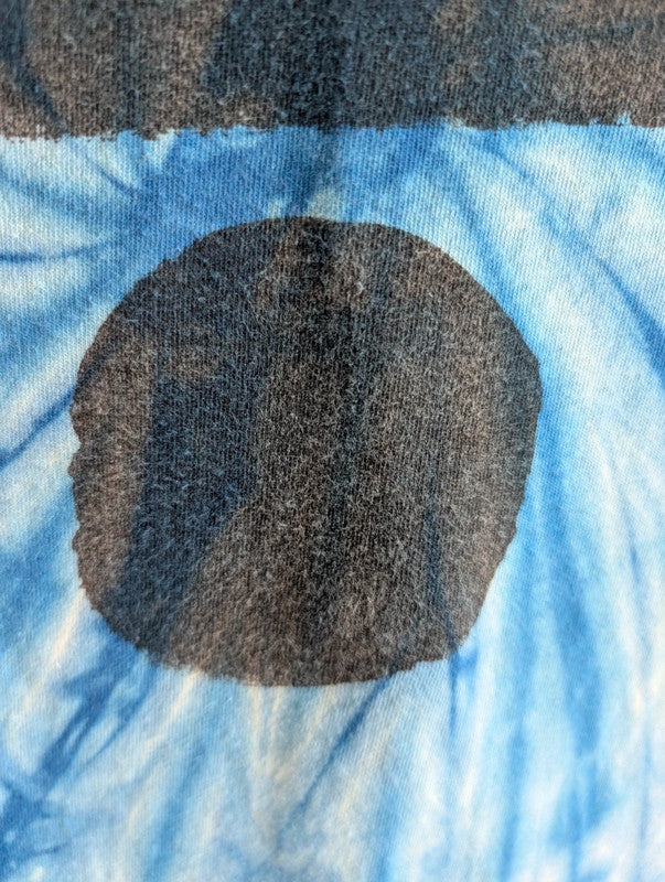 Ed Sheeran Blue Tie Dye Graphic T-Shirt Size S