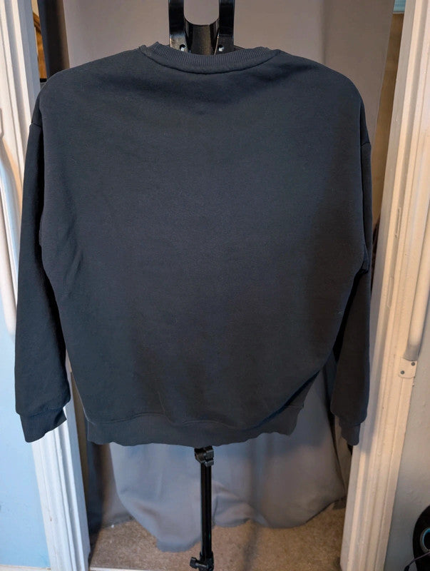 Hatsune Miku Black Anime Graphic Sweatshirt Size 2XS UK 4 6