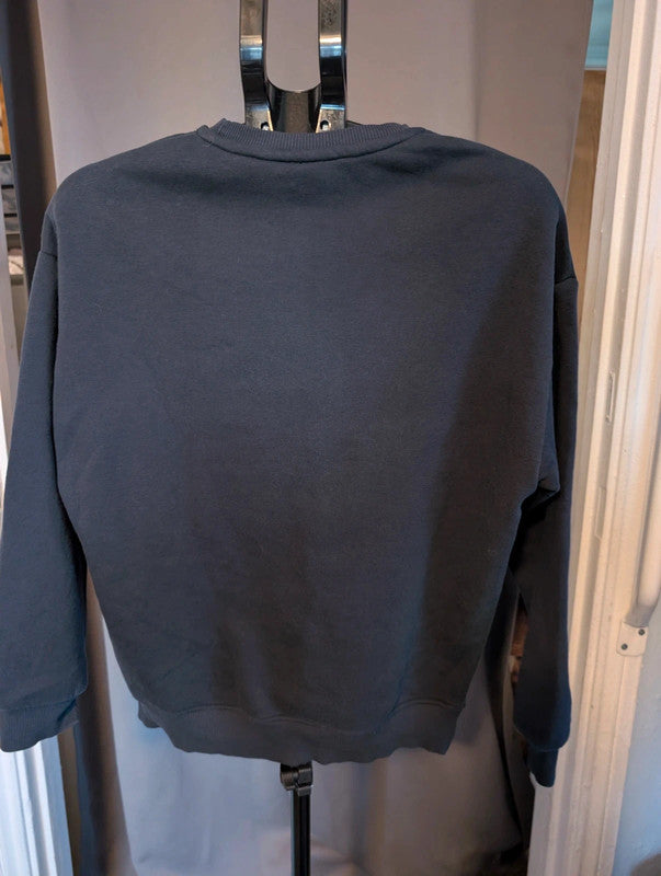 Hatsune Miku Black Anime Graphic Sweatshirt Size 2XS UK 4 6