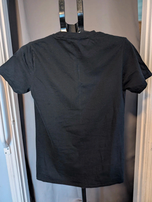 Rush Black Classic Logo Graphic Band T Shirt Size S