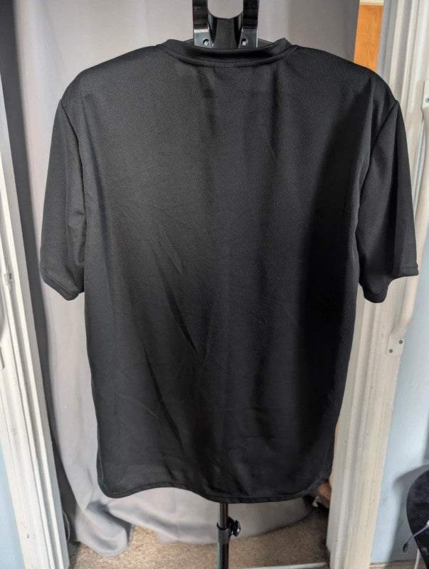 Unbranded Creepy Bunny Gothic Graphic Black Polyester T-Shirt Size XXL