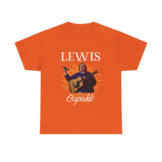 Lewis Capaldi Unisex Heavy Cotton Tee - Graphic