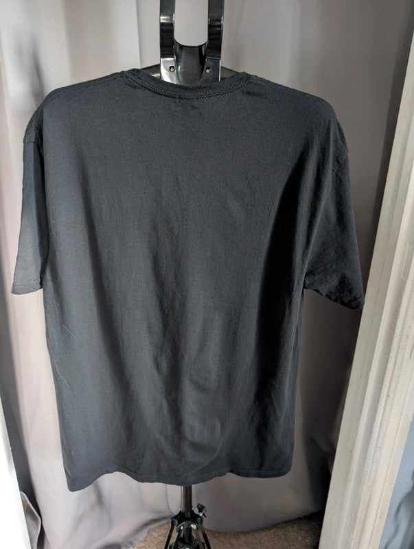 Wu-Tang Clan T Shirt XL Black Dragon Graphic Tee Hip Hop Band Top