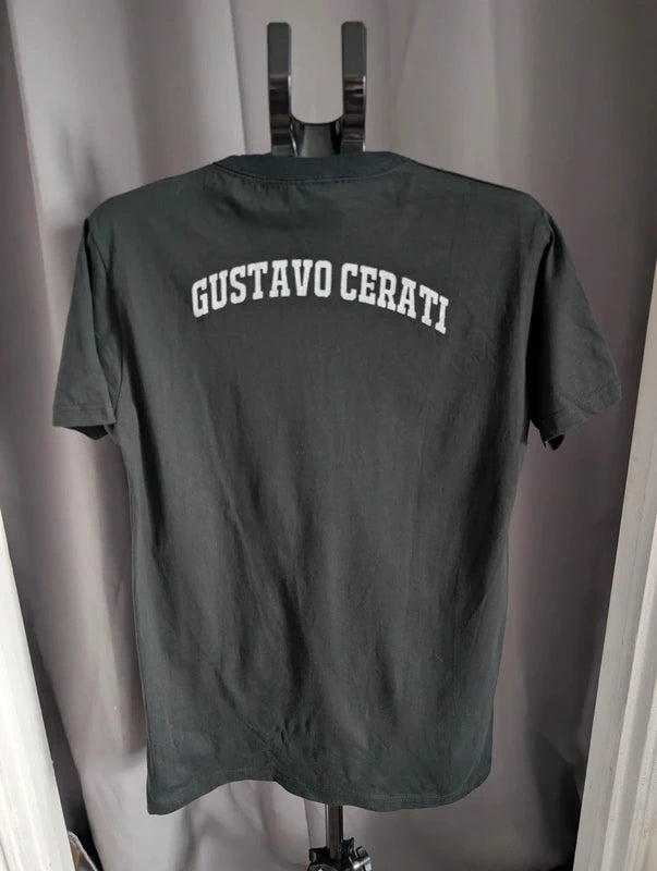 Gustavo Cerati T Shirt XL Black Leon Rock Band Graphic Tee Top