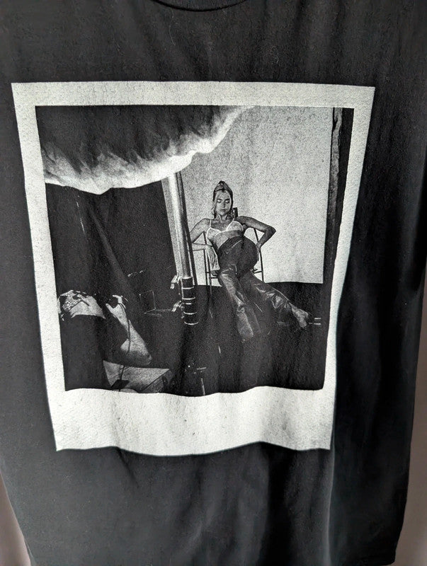 Dua Lipa Future Nostalgia World Tour T Shirt Black Large Graphic Merch Tee