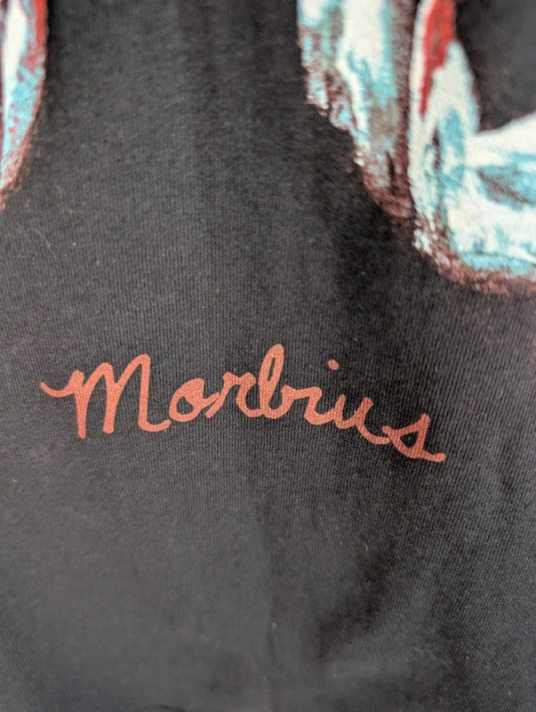 Marvel Morbius Vampire Graphic T Shirt Black 2XL Gildan Heavy Cotton