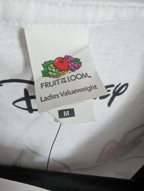 Disney Aristocats Marie Cat Graphic T Shirt White Medium Fruit Of The Loom