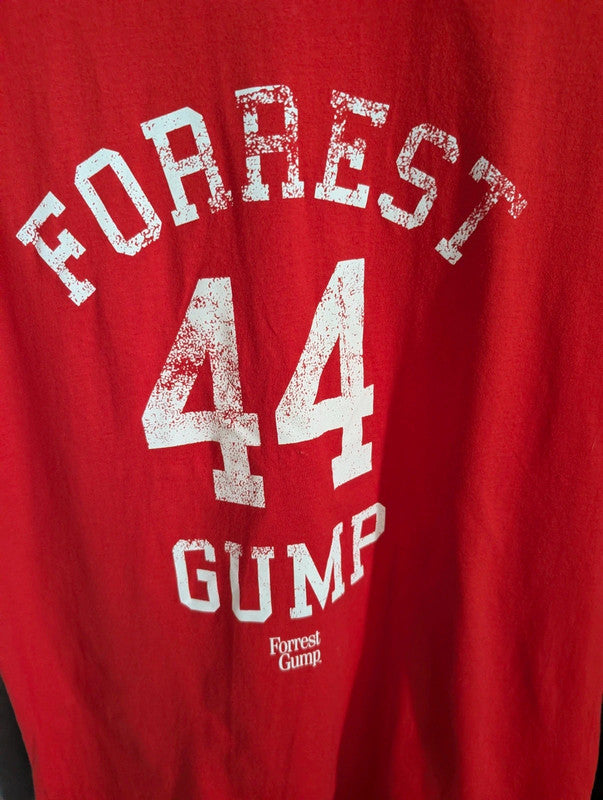 Forrest Gump Movie Promo Graphic T Shirt Red XL Gildan Classic 90s Film