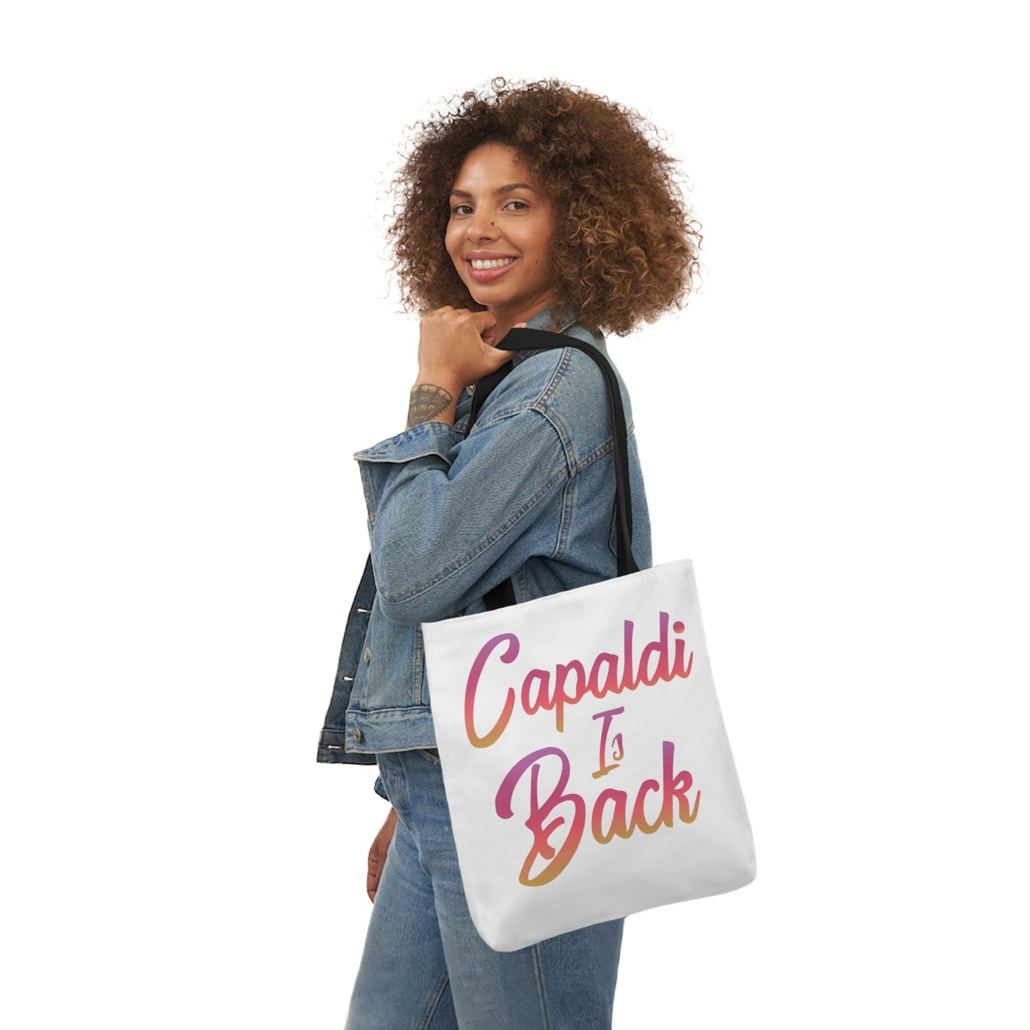 Lewis Capaldi Canvas Tote Bag - Capaldi is back