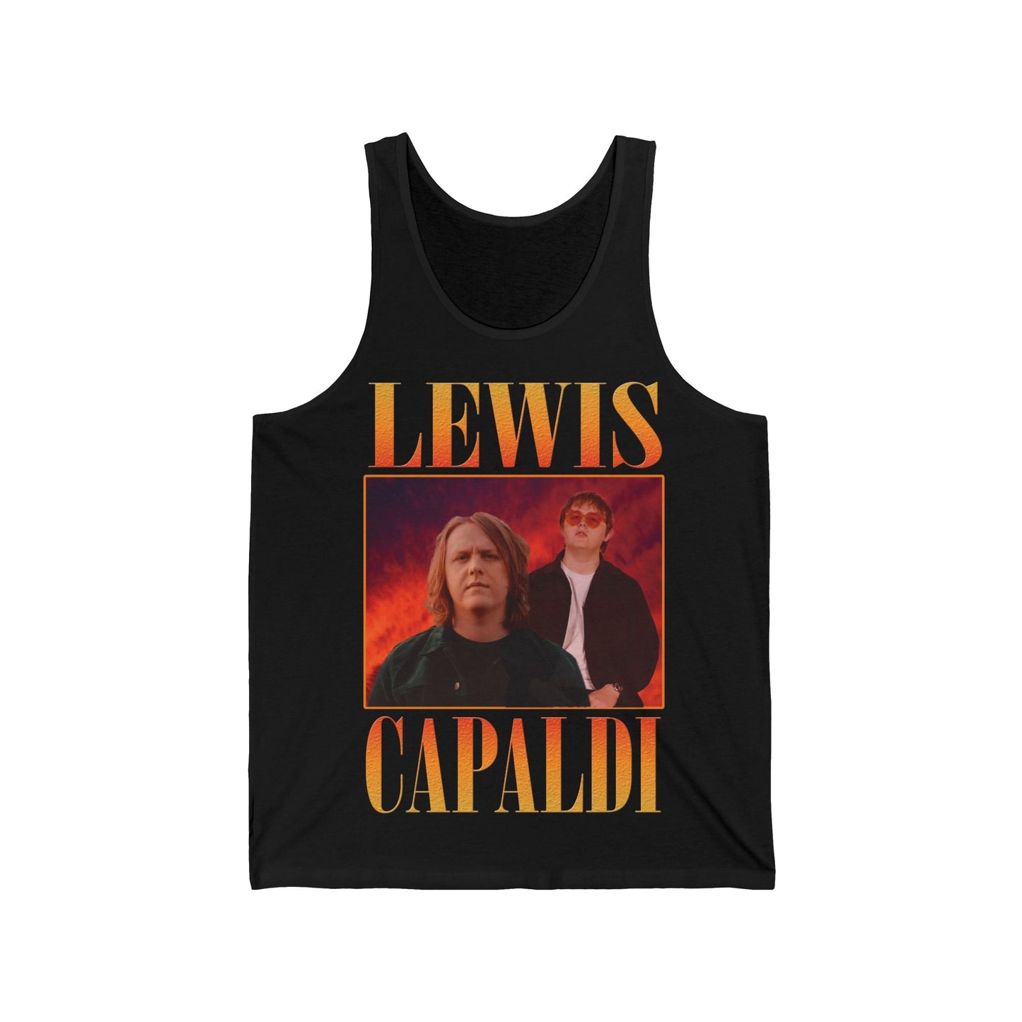 Lewis Capaldi Unisex Jersey Tank Top - Graphic