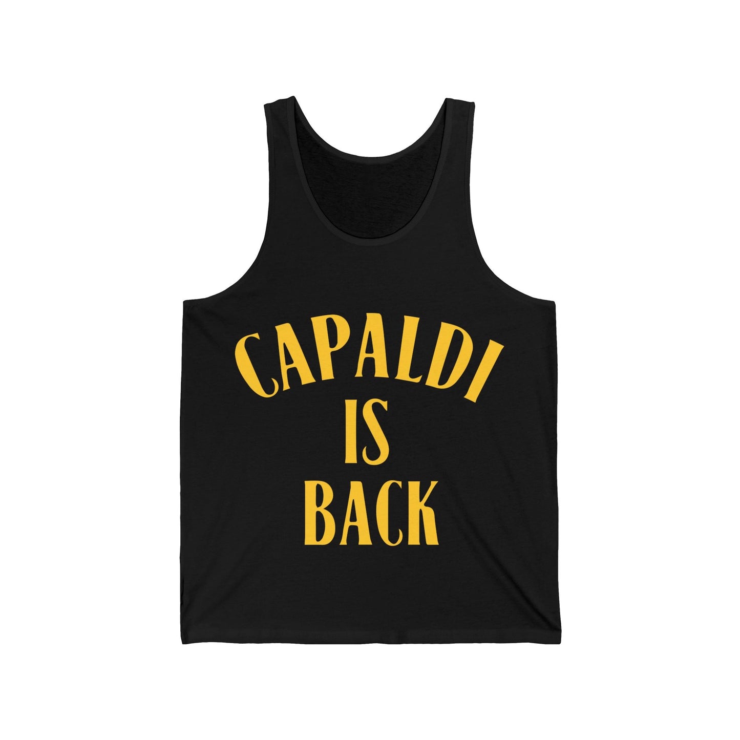 Lewis Capaldi Unisex Jersey Tank Top - Capaldi is back