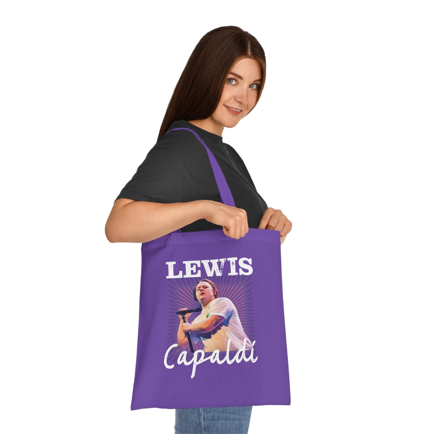 Lewis Capaldi Cotton Tote Bag - Graphic