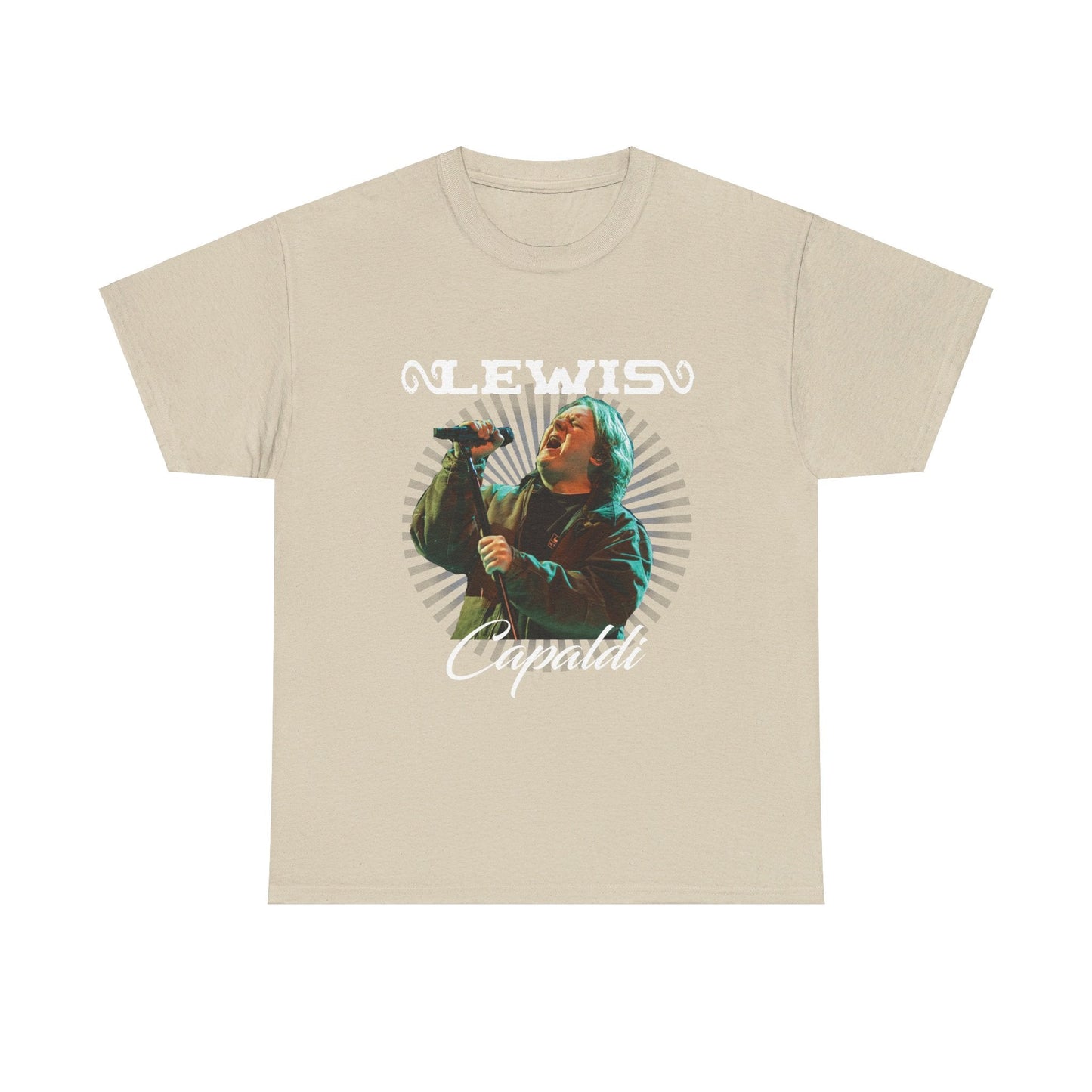 Lewis Capaldi Unisex Heavy Cotton Tee - Graphic